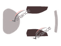 Glazing template - front window kit - Chevrolet Camaro (4) Coupe 2 doors (1993 - 2002) Glazing template - front window kit - Chevrolet Camaro (4) Coupe 2 doors (1993 - 2002)