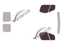 Glazing template - front window kit - Renault Trafic (2) Court/long Utilitaire 5 doors (2002 - 2015)