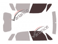 Glazing template - front window kit - Suzuki SX4 (1) 5 doors (2006 - 2014) Glazing template - front window kit - Suzuki SX4 (1) 5 doors (2006 - 2014)