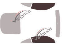 Glazing template - front window kit - Audi TT (2) Coupe 3 doors (2006 - 2014) Glazing template - front window kit - Audi TT (2) Coupe 3 doors (2006 - 2014)