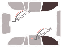 Plantilla de acristalamiento - kit de ventana delantera - Rover 75 Break 5 puertas (1999 - 2005) Plantilla de acristalamiento - kit de ventana delantera - Rover 75 Break 5 puertas (1999 - 2005)