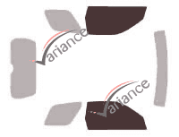 Glazing template - front window kit - Suzuki Grand Vitara (3) 3 doors (2005 - 2015) Glazing template - front window kit - Suzuki Grand Vitara (3) 3 doors (2005 - 2015)