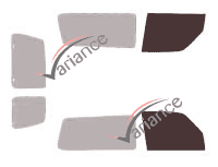 Glazing template - front window kit - Nissan Patrol GR (5) 2 Portes Arriéres 3 doors (1998 - 2013) Glazing template - front window kit - Nissan Patrol GR (5) 2 Portes Arriéres 3 doors (1998 - 2013)