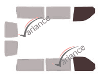 Gabarit vitrage - kit vitres avant - Volkswagen Transporter T5 (5) Long 5 portes (2003 - 2015) Gabarit vitrage - kit vitres avant - Volkswagen Transporter T5 (5) Long 5 portes (2003 - 2015)