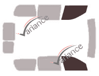 Glazing template - front window kit - Renault Logan (1) MCV Break 6 doors (2006 - 2013) Glazing template - front window kit - Renault Logan (1) MCV Break 6 doors (2006 - 2013)