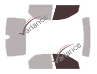 Glazing template - front window kit - Dacia Logan (1) Berline 4 doors (2005 - 2013) Glazing template - front window kit - Dacia Logan (1) Berline 4 doors (2005 - 2013)