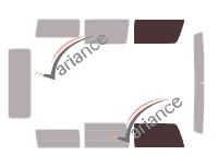 Glazing template - front window kit - Hummer H2 5 doors (2002 - 2012) Glazing template - front window kit - Hummer H2 5 doors (2002 - 2012)