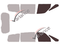 Glazing template - front window kit - Ford Galaxy (2) 5 doors (2006 - 2015) Glazing template - front window kit - Ford Galaxy (2) 5 doors (2006 - 2015)