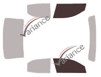 Glazing template - front window kit - Dodge Avenger Berline 4 doors (2006 - 2014) Glazing template - front window kit - Dodge Avenger Berline 4 doors (2006 - 2014)