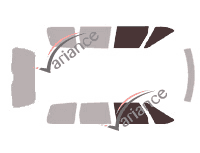 Glazing template - front window kit - Renault Espace (3) Court 5 doors (1996 - 2002) Glazing template - front window kit - Renault Espace (3) Court 5 doors (1996 - 2002)