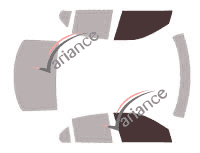 Plantilla de acristalamiento - kit de ventana delantera - Cadillac BTS Sedán 4 puertas (2005 - 2010) Plantilla de acristalamiento - kit de ventana delantera - Cadillac BTS Sedán 4 puertas (2005 - 2010)