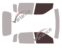 Plantilla de acristalamiento - kit de ventana delantera - Suzuki Ignis Court 5 puertas (2000 - 2007) Plantilla de acristalamiento - kit de ventana delantera - Suzuki Ignis Court 5 puertas (2000 - 2007)