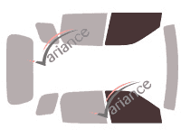 Plantilla de acristalamiento - kit de ventana delantera - Suzuki Ignis Long 5 puertas (2003 - 2009) Plantilla de acristalamiento - kit de ventana delantera - Suzuki Ignis Long 5 puertas (2003 - 2009)