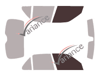 Glazing template - front window kit - Peugeot 306 (1) 5 doors (1998 - 2002) Glazing template - front window kit - Peugeot 306 (1) 5 doors (1998 - 2002)