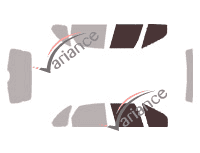 Glazing template - front window kit - Renault Scenic (1) 5 doors (1996 - 2003) Glazing template - front window kit - Renault Scenic (1) 5 doors (1996 - 2003)