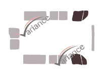 Glazing template - front window kit - Renault Master (2) Moyen 5 doors (1997 - 2010) Glazing template - front window kit - Renault Master (2) Moyen 5 doors (1997 - 2010)