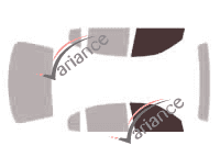 Plantilla de acristalamiento - kit de ventana delantera - Chevrolet Classic Sedan 4 puertas (2004 - 2007) Plantilla de acristalamiento - kit de ventana delantera - Chevrolet Classic Sedan 4 puertas (2004 - 2007)