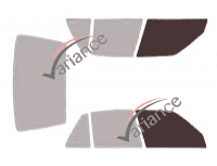 Glazing template - front window kit - Peugeot 205 (1) 5 doors (1983 - 1999) Glazing template - front window kit - Peugeot 205 (1) 5 doors (1983 - 1999)