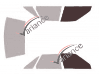 Mascherina per vetri - kit vetri anteriori - Renault R 21 (1) Sedan 4 porte (1986 - 1995) Mascherina per vetri - kit vetri anteriori - Renault R 21 (1) Sedan 4 porte (1986 - 1995)