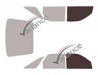 Glazing template - front window kit - Ford Sierra (1) 5 doors (1982 - 1993) Glazing template - front window kit - Ford Sierra (1) 5 doors (1982 - 1993)