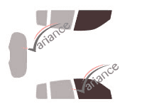 Gabarit vitrage - kit vitres avant - Renault Clio (3) 5 portes (2005 - 2012) Gabarit vitrage - kit vitres avant - Renault Clio (3) 5 portes (2005 - 2012)