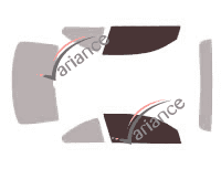 Glazing template - front window kit - Bmw Serie 1 (1) Coupe 2 doors (2007 - 2015) Glazing template - front window kit - Bmw Serie 1 (1) Coupe 2 doors (2007 - 2015)