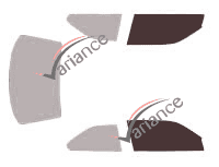 Glazing template - front window kit - Bmw Serie 3 (3) Coupe 2 doors (1992 - 1999) Glazing template - front window kit - Bmw Serie 3 (3) Coupe 2 doors (1992 - 1999)