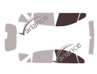 Glazing template - front window kit - Peugeot 207 SW Estate Break 5 doors (2007 - 2013) Glazing template - front window kit - Peugeot 207 SW Estate Break 5 doors (2007 - 2013)