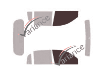 Glazing template - front window kit - Mitsubishi L200 (4) Double Cab Pick-up 4 doors (2006 - 2015) Glazing template - front window kit - Mitsubishi L200 (4) Double Cab Pick-up 4 doors (2006 - 2015)