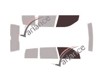 Mascherina per vetri - kit vetri anteriori - Seat Cordoba (1) Estate 5 porte (1996 - 2006) Mascherina per vetri - kit vetri anteriori - Seat Cordoba (1) Estate 5 porte (1996 - 2006)