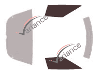 Glazing template - front window kit - Chevrolet Corvette (4) C4 Coupe 3 doors (1984 - 1996) Glazing template - front window kit - Chevrolet Corvette (4) C4 Coupe 3 doors (1984 - 1996)