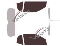 Glazing template - front window kit - Smart ForTwo (2) Coupe 3 doors (2007 - 2014) Glazing template - front window kit - Smart ForTwo (2) Coupe 3 doors (2007 - 2014)