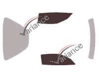 Glazing template - front window kit - Chevrolet Corvette (6) C6 Coupe 3 doors (2005 - 2013) Glazing template - front window kit - Chevrolet Corvette (6) C6 Coupe 3 doors (2005 - 2013)