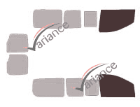 Glazing template - front window kit - Toyota ProAce (1) Court 5 doors (2012 - 2016) Glazing template - front window kit - Toyota ProAce (1) Court 5 doors (2012 - 2016)