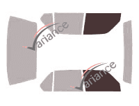 Glazing template - front window kit - Bmw Serie 7 / i7 (1) Berline 4 doors (1977 - 1987) Glazing template - front window kit - Bmw Serie 7 / i7 (1) Berline 4 doors (1977 - 1987)