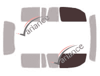 Glazing template - front window kit - Chevrolet HHR 5 doors (2005 - 2011) Glazing template - front window kit - Chevrolet HHR 5 doors (2005 - 2011)