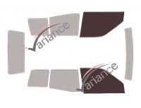 Glazing template - front window kit - Ford Maverick (2) 3 doors (1993 - 2001) Glazing template - front window kit - Ford Maverick (2) 3 doors (1993 - 2001)