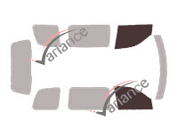 Glazing template - front window kit - Pontiac Trans Sport (1) Court 5 doors (1990 - 1998) Glazing template - front window kit - Pontiac Trans Sport (1) Court 5 doors (1990 - 1998)