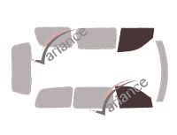 Glazing template - front window kit - Pontiac Trans Sport (1) Long 5 doors (1990 - 1998) Glazing template - front window kit - Pontiac Trans Sport (1) Long 5 doors (1990 - 1998)