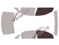 Schablone Verglasung - Frontscheiben-Kit - Audi A4 (4) Limousine 4 Türen (2007 - 2015) Schablone Verglasung - Frontscheiben-Kit - Audi A4 (4) Limousine 4 Türen (2007 - 2015)