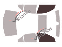 Glazing template - front window kit - Mercedes-Benz Classe C (3) Berline 4 doors (2008 - 2014) Glazing template - front window kit - Mercedes-Benz Classe C (3) Berline 4 doors (2008 - 2014)