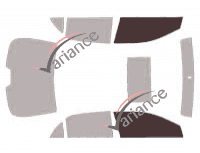 Glazing template - front window kit - Toyota Corolla (10) Berline 4 doors (2008 - 2013) Glazing template - front window kit - Toyota Corolla (10) Berline 4 doors (2008 - 2013)