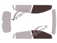 Glazing template - front window kit - Toyota Matrix 5 doors (2008 - 2014) Glazing template - front window kit - Toyota Matrix 5 doors (2008 - 2014)