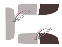 Glazing template - front window kit - Toyota Tundra (2) Crew Max Pick-up 4 doors (2007 - 2021) Glazing template - front window kit - Toyota Tundra (2) Crew Max Pick-up 4 doors (2007 - 2021)