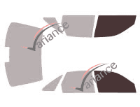 Glazing template - front window kit - Audi 100 (4) Berline 4 doors (1995 - 1997) Glazing template - front window kit - Audi 100 (4) Berline 4 doors (1995 - 1997)