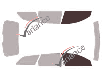 Gabarit vitrage - kit vitres avant - Audi A6 (3) Allroad Break 5 portes (2006 - 2013) Gabarit vitrage - kit vitres avant - Audi A6 (3) Allroad Break 5 portes (2006 - 2013)