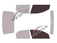 Glazing template - front window kit - Chevrolet Kalos-Aveo (1) Berline 4 doors (2004 - 2009) Glazing template - front window kit - Chevrolet Kalos-Aveo (1) Berline 4 doors (2004 - 2009)