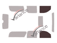 Glazing template - front window kit - Chevrolet Suburban (11) 5 doors (2007 - 2014) Glazing template - front window kit - Chevrolet Suburban (11) 5 doors (2007 - 2014)