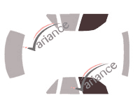 Glazing template - front window kit - Chevrolet Lumina (1) Berline 4 doors (1989 - 1994) Glazing template - front window kit - Chevrolet Lumina (1) Berline 4 doors (1989 - 1994)