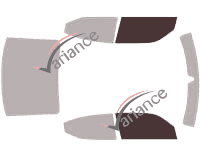 Glazing template - front window kit - Dodge Charger (6) Berline 4 doors (2006 - 2011) Glazing template - front window kit - Dodge Charger (6) Berline 4 doors (2006 - 2011)